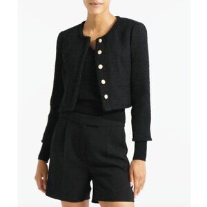 J Crew Louisa Lady Jacket in Sequin Tweed